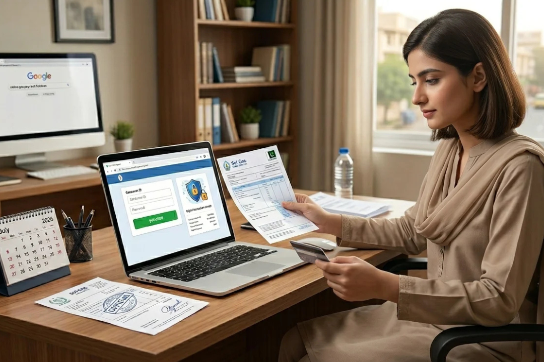 Sui Gas Bill Online